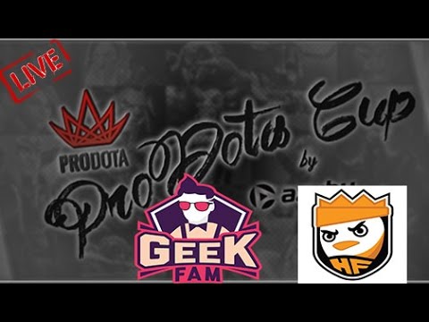 Geek Fam vs HappyFeet Game 1 Live  - ProDota Cup Southeast Asia 5
