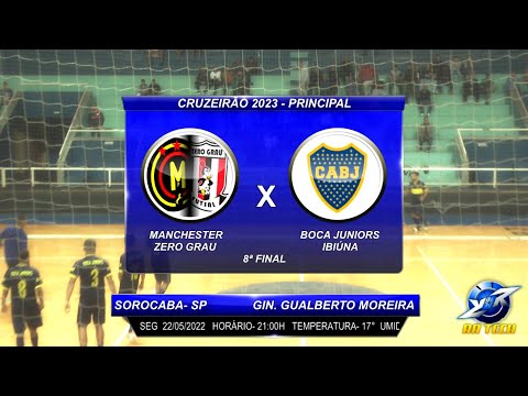 MANCHESTER ZERO GRAU X BOCA JUNIOR IBIÚNA