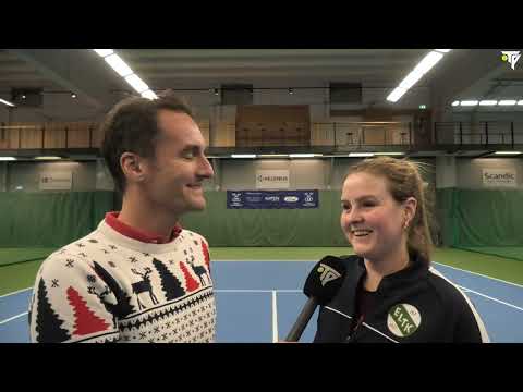 Fanny Östlund: "Lea Nilsson är en otroligt lovande tennisspelare"