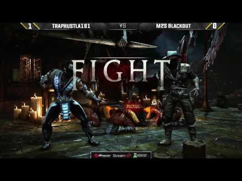 Kombat Cup S2W7: TrapHustla101 vs M2S Blackout | MKX | Mortal Kombat X