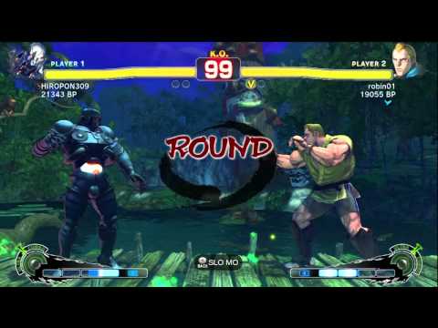 HIROPON [Seth] vs robin01 [Abel] SSF4 Japanese Online Ranked Matches - TRUE-HD