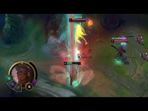 Can K'Sante dodge Karthus' Ult with his Ult?