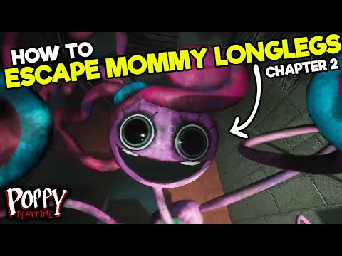 How to ESCAPE and DEFEAT Mommy Long Legs - Poppy Playtime - Chapter 2 - Fly in a web