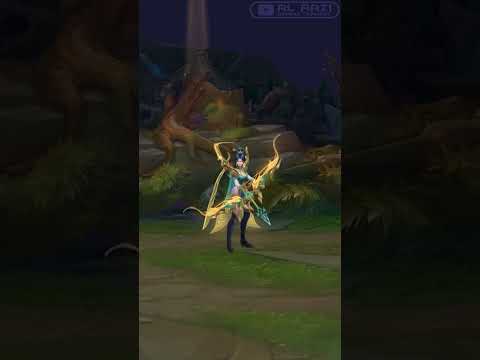 Lunar Empress Ashe | Emotes, Dance, & Death Animation - League of Legends