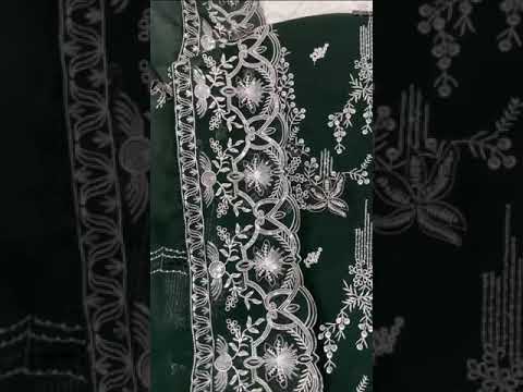 Hoor Tex H-64 Heavy Georgette Wholesale Pakistani Suit Catalog – product video thumbnail