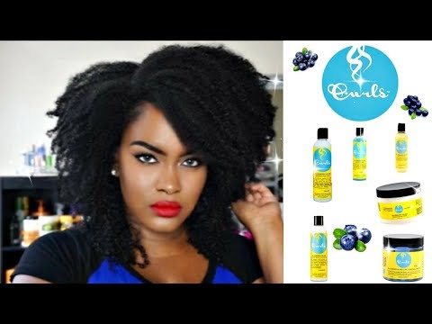 Wash Day Routine with Curls Blueberry Bliss | Type 4...