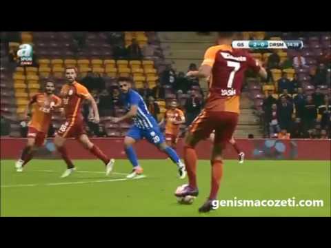 Galatasaray 5-1 Dersimspor Maç Özeti