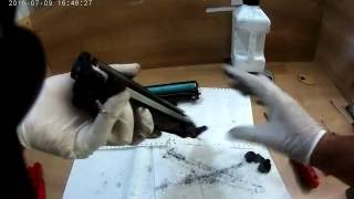 HP Laserjet P1102 Toner Cartridge Refill. Canon CRG 737 toner refilling. hp cf283a toner