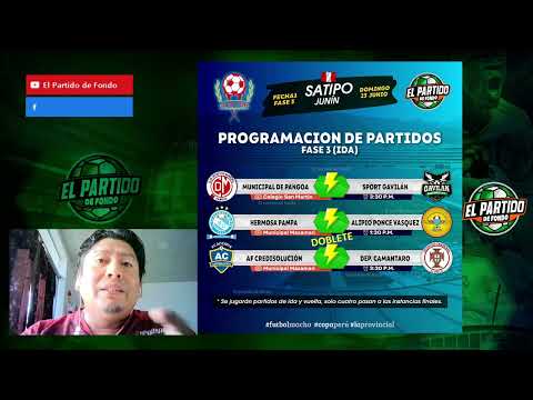 COPA PERU ETAPA PROVINCIAL FASE 3  -  MICROPROGRAMA #02