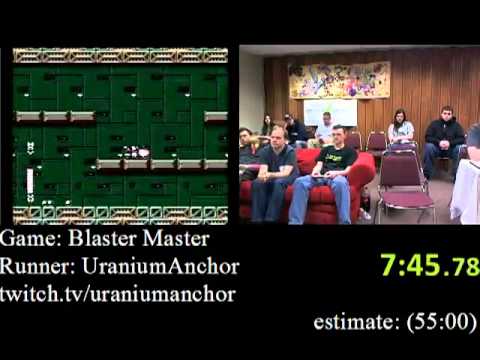 Blaster Master Speed Run (48:05), Part 1 (AGDQ 2012)