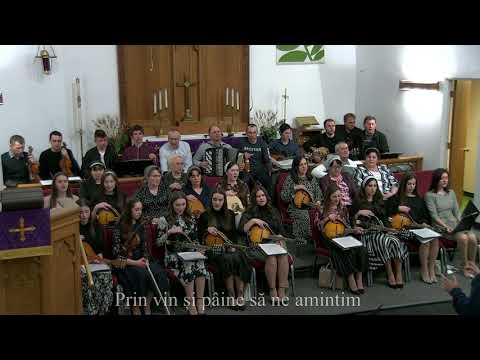 În seara cinei priveai, Isus - video