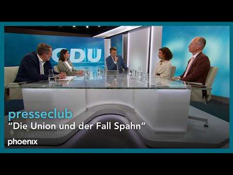 Video Thumbnail: Presseclub: Die Union und der Fall Spahn | 19.07.2026