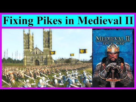 Fixing Pikes in Medieval II Total War - Pikes are Perfectly Balanced & need no exploiting at all!
