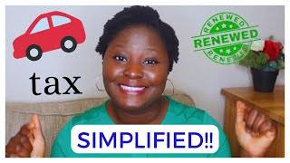 Renewing your Vehicle Tax in the UK - 5 Simple (and very IMPORTANT) steps | datnaijagirl