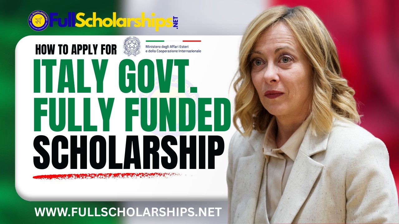 How to Apply For Italian Government Scholarship 2026 MAECI | Fully Funded Masters & PhD in Italy