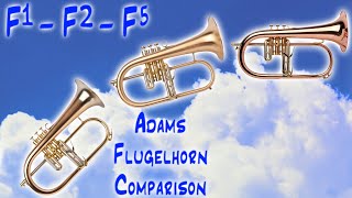Video thumbnail for Adams Flugelhorn Model Comparison - Adams F1 vs Adams F2 vs Adams F5! Which Flugel Is Your Favorite? by Austin Custom Brass