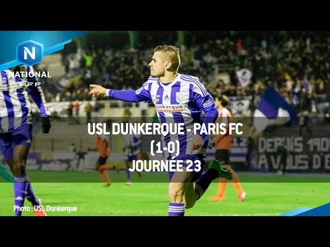 J23 : USL Dunkerque - Paris FC (1-0) le résumé