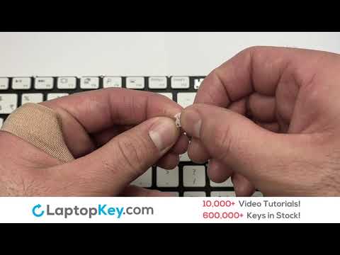 Dell Keyboard Key Repair Guide XPS 13 9380 (White) NSK-EN2BC 09NY07 PK1320C2B11 (White)