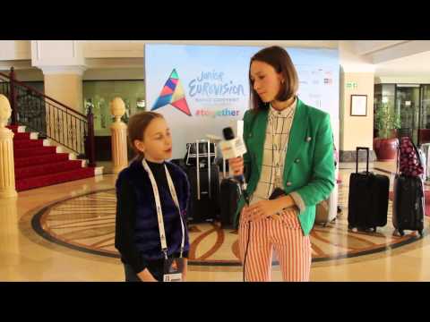 ESCKAZ live in Malta: Meeting Lizi-Pop (Georgia) in hotel