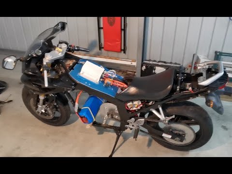 First DIY Electric motorbike - Overview and test ride