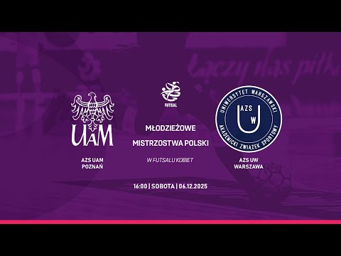 Skrót meczu: AZS UAM Poznań - AZS UW Warszawa | MMP U19 Kobiet 2025