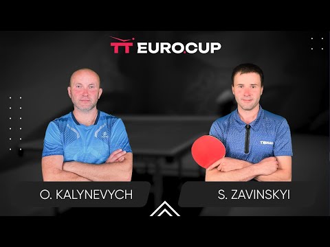 15:30 Oleksandr Kalynevych - Serhii Zavinskyi 27.10.2023 TT Euro.Cup Ukraine Professional. TABLE 3