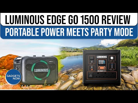Luminous Edge Go 1500 Review: Power, Music & Mobility in One Device