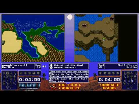 FF4FE Fabul Gauntlet Bracket Round 3 - moonblazewolf VS NablaForce G1
