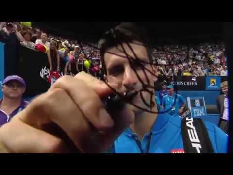 Novak Djokovic v Aljaz Bedene highlights (1R) - Australian Open 2015