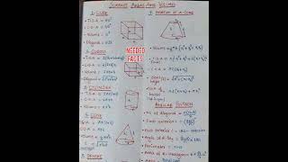 surface area and volume formula जानिए पूरी जानकारी