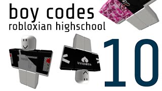 Roblox Highschool 2 Codes For Clothes Boy Thủ Thuật Máy -