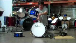 Video thumbnail for How to set up a kid's drum set  De Rosa DRM316 online Assembly . . . Part 2 by bamusicpro