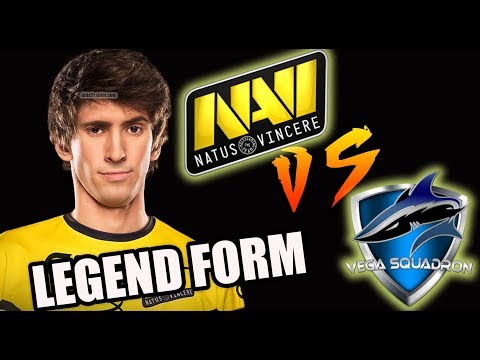 Na`Vi vs Vega - LEGENDARY POWER Is BACK - Dendi Dota 2