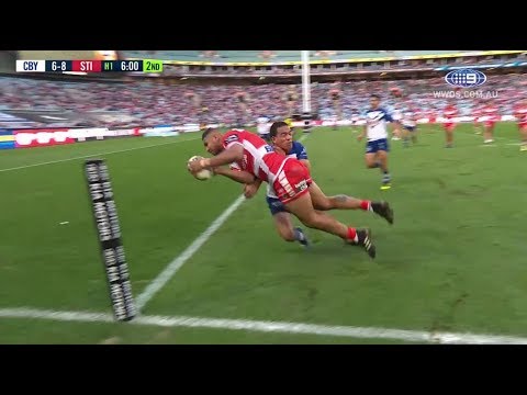NRL Highlights: Canterbury Bulldogs v St George Illawarra Dragons - Round 14