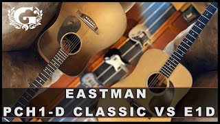 Video thumbnail for Eastman PCH1-D vs E1D Review by The Guitarshop