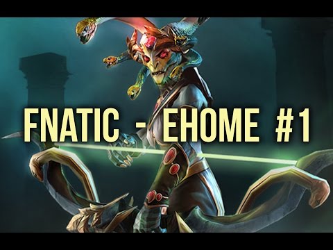 Fnatic vs EHOME ESL One Manila UB Game 1 Dota 2
