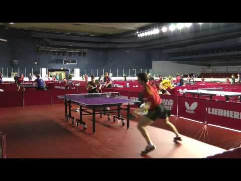 WTTC 2013 Training session Timo Boll Monday May 13