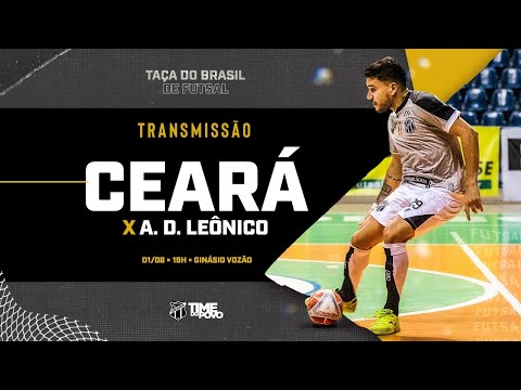 CEARÁ-CE X LEÔNICO-BA - 48ª TAÇA BRASIL DE FUTSAL - RODADA 1