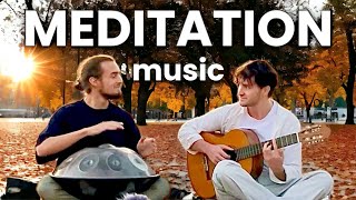 Forest SUNSET Meditation | HANDPAN 2 hours music | Pelalex HANDPAN Music For Meditation #22