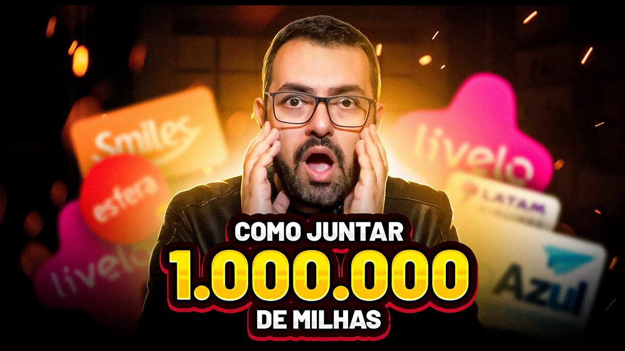 PRA QUE JUNTAR 1 MILHÃO DE MILHAS AÉREAS!?!? 👀