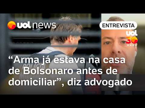 Moraes foi omisso; arma já estava na casa de Bolsonaro antes de prisão, diz advogado