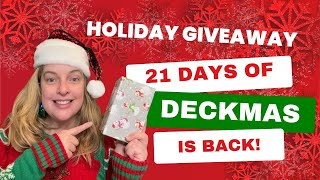 HUGE Holiday Tarot and Oracle Deck Giveaway - #21DaysofDeckmas2024