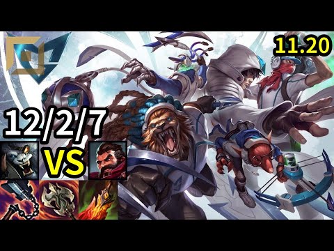 Rengar Top vs Graves - KR Grandmaster | Patch 11.20