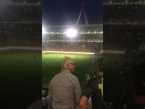 JUVE-NAPOLI 4-3 Formazioni e inno