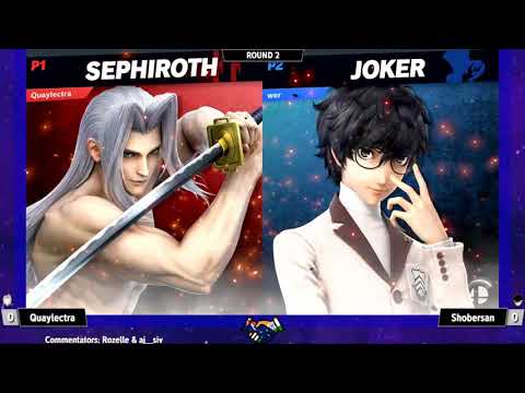 Quaylectra (Sephiroth/Palutena) vs Shobersan (Joker) - Smash Ultimate @ LXG 25