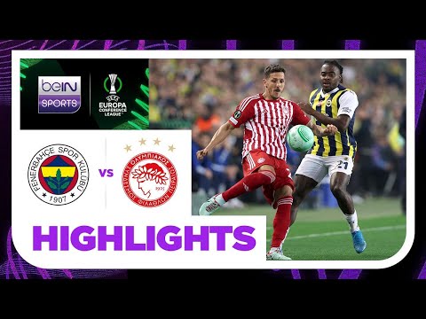 Fenerbahce v Olympiacos | Europa Conference League 23/24 | Match Highlights