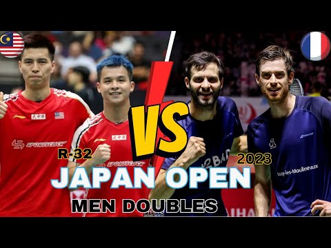 ONG Yew Sin/TEO Ee Yi🆚️ Lucas CORVEE/Ronan LABAR | R32 | MD|  Japan Open 2023 #japanopen2023