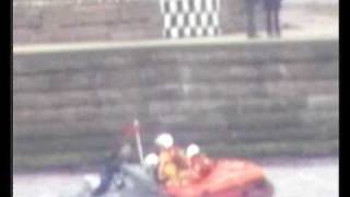 preview picture of video 'Jet ski rescue Berwick RNLI 02- April 2010'