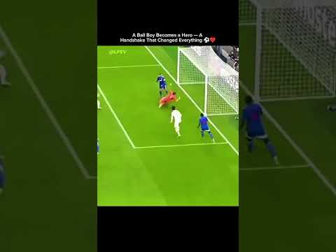 A Ball Boy Becomes a Hero — A Handshake That Changed Everything ⚽❤️