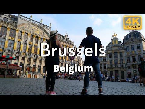 Bruxelas 4k Bélgica Guia de viagem e coisas para fazer.
